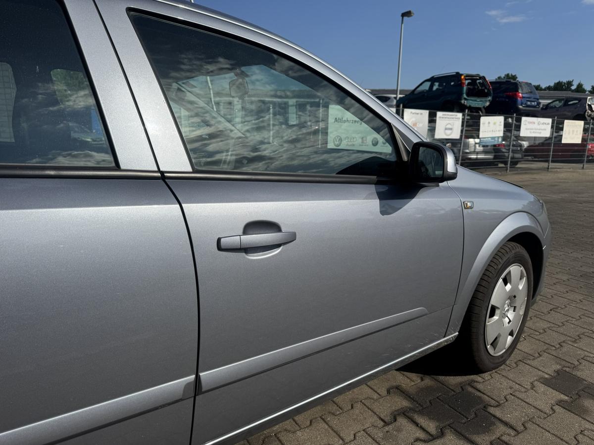 Opel Astra H original T&uuml;r vorn rechts Z163 Lichtsilber Stecker Kabelbaum eckig Rohbau Bj.2006